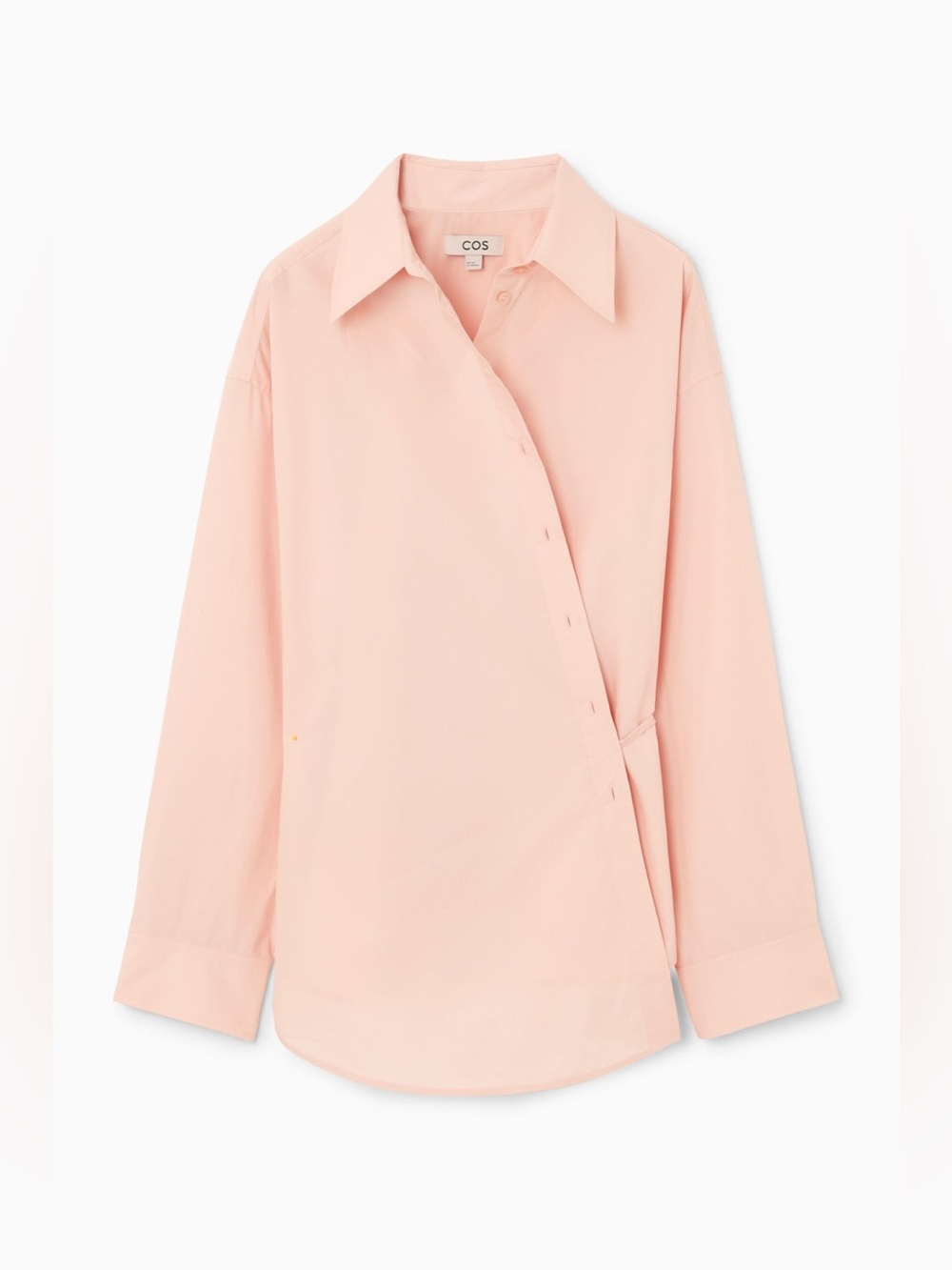 COS OVERSIZED WRAP SHIRT